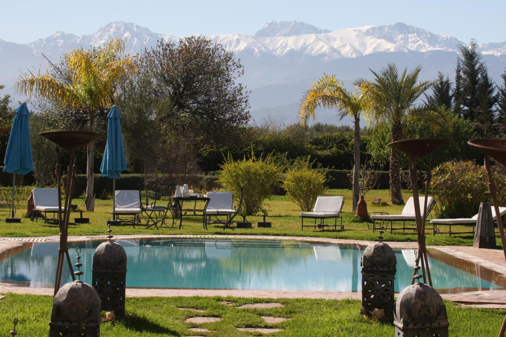 Villa Catherine Marrakech Heddad Bagian luar foto